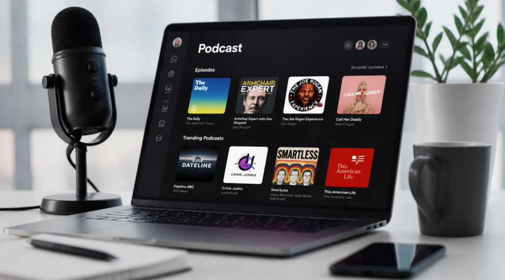 Cum au schimbat podcasturile modul în care platformele de streaming te țin conectat